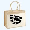 Cotton Pocket Jute Shopper Thumbnail