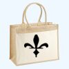 Cotton Pocket Jute Shopper Thumbnail