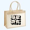Cotton Pocket Jute Shopper Thumbnail