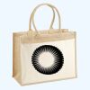 Cotton Pocket Jute Shopper Thumbnail
