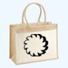 Cotton Pocket Jute Shopper Thumbnail