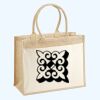 Cotton Pocket Jute Shopper Thumbnail