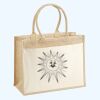 Cotton Pocket Jute Shopper Thumbnail