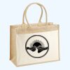 Cotton Pocket Jute Shopper Thumbnail