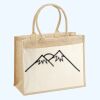 Cotton Pocket Jute Shopper Thumbnail