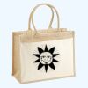 Cotton Pocket Jute Shopper Thumbnail