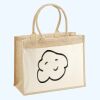 Cotton Pocket Jute Shopper Thumbnail