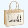 Cotton Pocket Jute Shopper Thumbnail