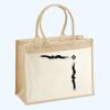 Cotton Pocket Jute Shopper Thumbnail