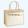 Cotton Pocket Jute Shopper Thumbnail