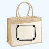 Cotton Pocket Jute Shopper Thumbnail