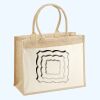 Cotton Pocket Jute Shopper Thumbnail