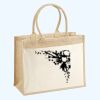 Cotton Pocket Jute Shopper Thumbnail