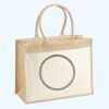 Cotton Pocket Jute Shopper Thumbnail