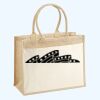 Cotton Pocket Jute Shopper Thumbnail