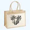 Cotton Pocket Jute Shopper Thumbnail