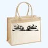 Cotton Pocket Jute Shopper Thumbnail