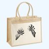 Cotton Pocket Jute Shopper Thumbnail