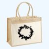 Cotton Pocket Jute Shopper Thumbnail