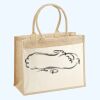 Cotton Pocket Jute Shopper Thumbnail