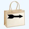 Cotton Pocket Jute Shopper Thumbnail