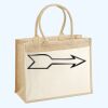Cotton Pocket Jute Shopper Thumbnail