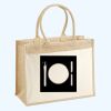 Cotton Pocket Jute Shopper Thumbnail