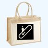 Cotton Pocket Jute Shopper Thumbnail