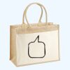 Cotton Pocket Jute Shopper Thumbnail