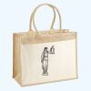Cotton Pocket Jute Shopper Thumbnail