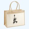 Cotton Pocket Jute Shopper Thumbnail