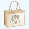 Cotton Pocket Jute Shopper Thumbnail