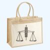 Cotton Pocket Jute Shopper Thumbnail