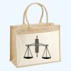 Cotton Pocket Jute Shopper Thumbnail