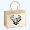Cotton Pocket Jute Shopper Thumbnail