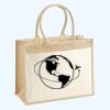 Cotton Pocket Jute Shopper Thumbnail