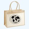 Cotton Pocket Jute Shopper Thumbnail