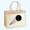 Cotton Pocket Jute Shopper Thumbnail
