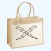 Cotton Pocket Jute Shopper Thumbnail