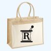 Cotton Pocket Jute Shopper Thumbnail