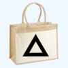 Cotton Pocket Jute Shopper Thumbnail