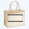Cotton Pocket Jute Shopper Thumbnail