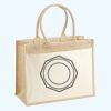 Cotton Pocket Jute Shopper Thumbnail