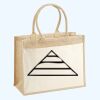 Cotton Pocket Jute Shopper Thumbnail