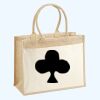 Cotton Pocket Jute Shopper Thumbnail