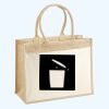 Cotton Pocket Jute Shopper Thumbnail