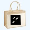 Cotton Pocket Jute Shopper Thumbnail