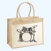 Cotton Pocket Jute Shopper Thumbnail