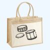 Cotton Pocket Jute Shopper Thumbnail