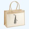 Cotton Pocket Jute Shopper Thumbnail
